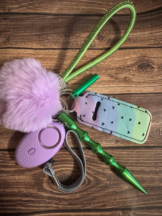 Basic safety keychain