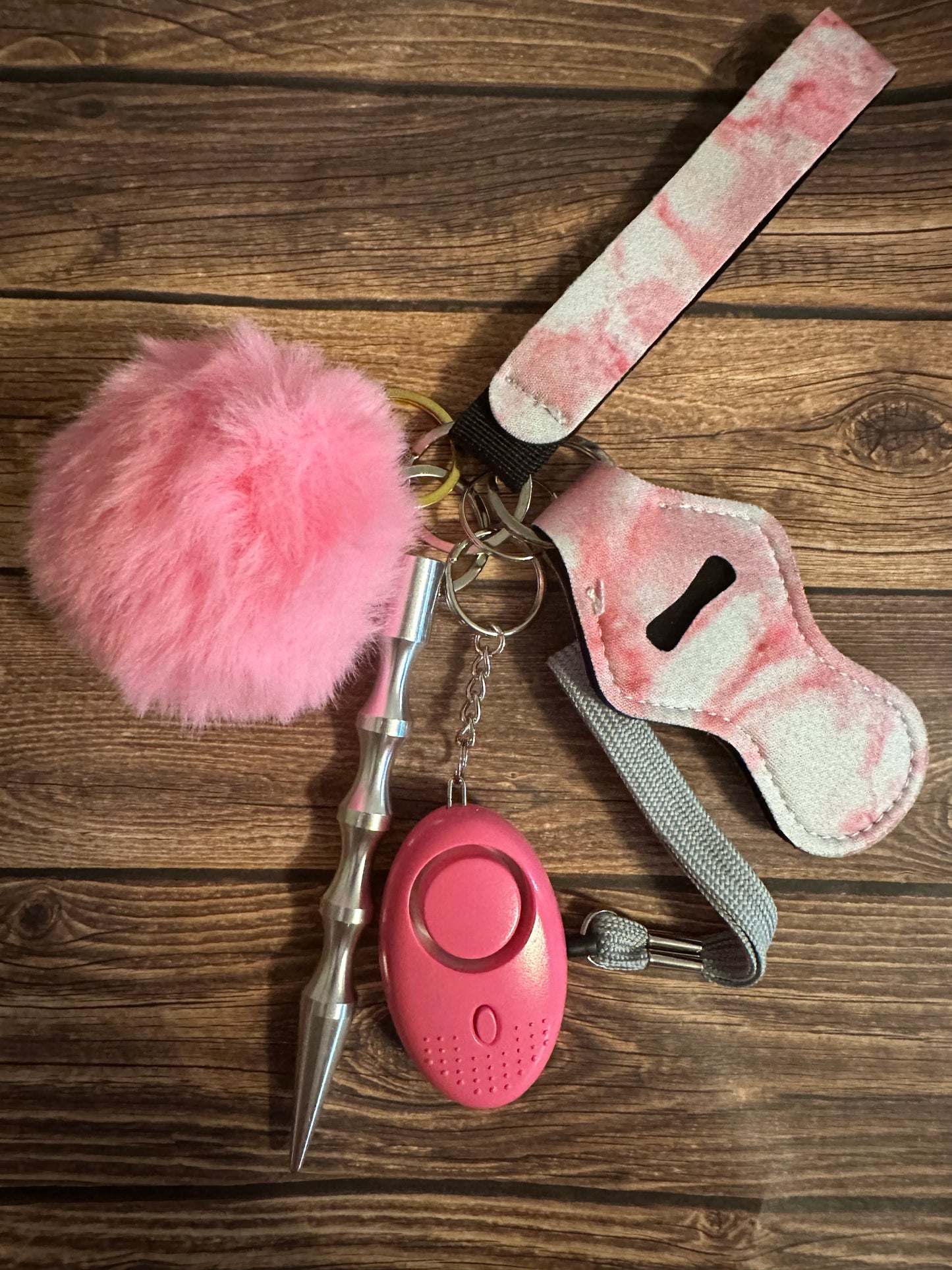 Basic safety keychain