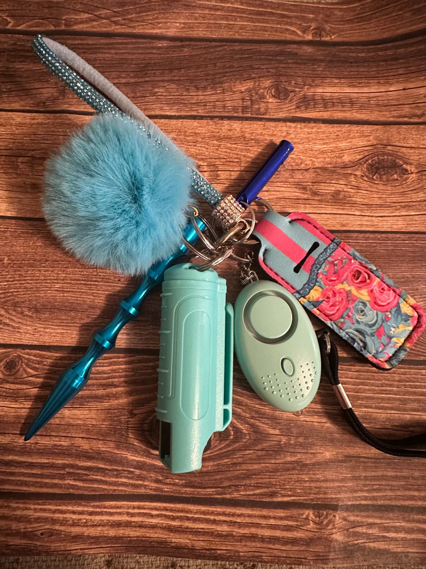 Fully loaded safety keychain