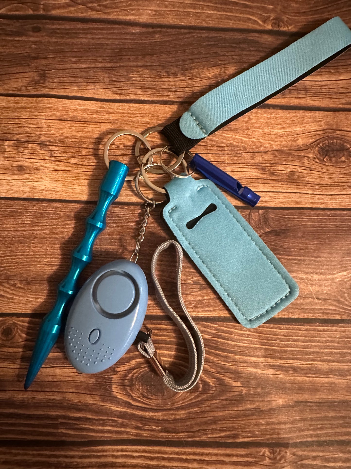 Basic safety keychain