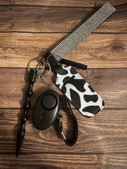 Basic safety keychain
