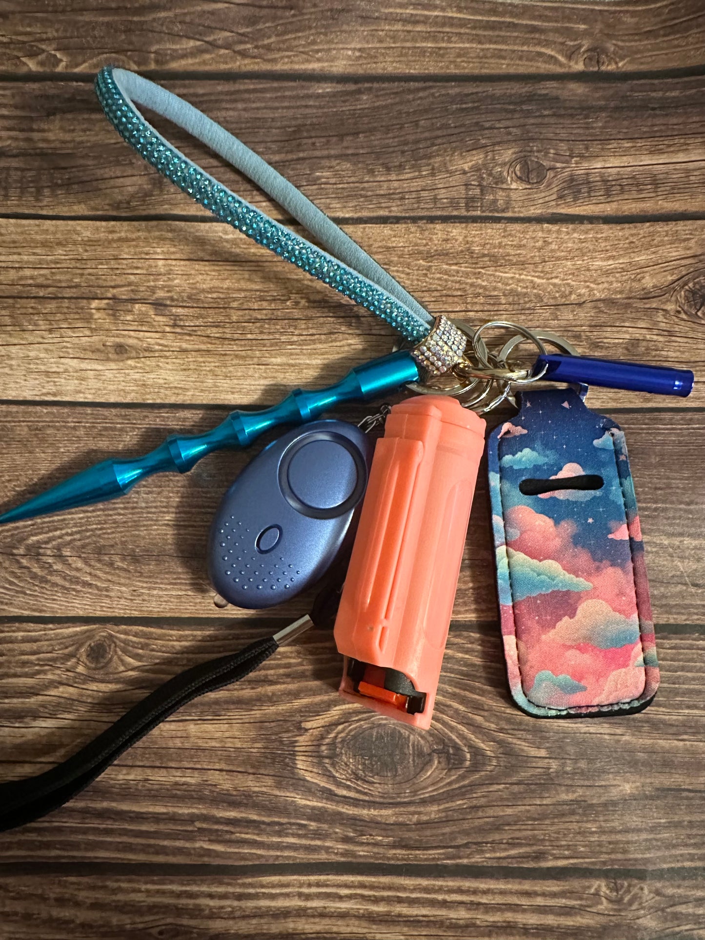 Fully loaded safety keychain