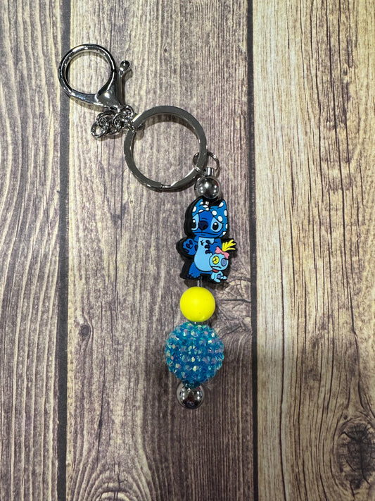 Beaded keychain