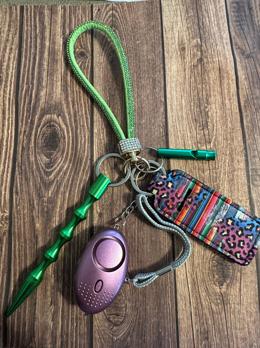 Basic safety keychain