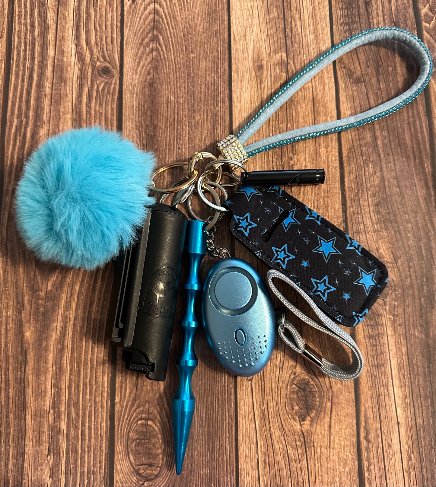 Fully loaded safety keychain