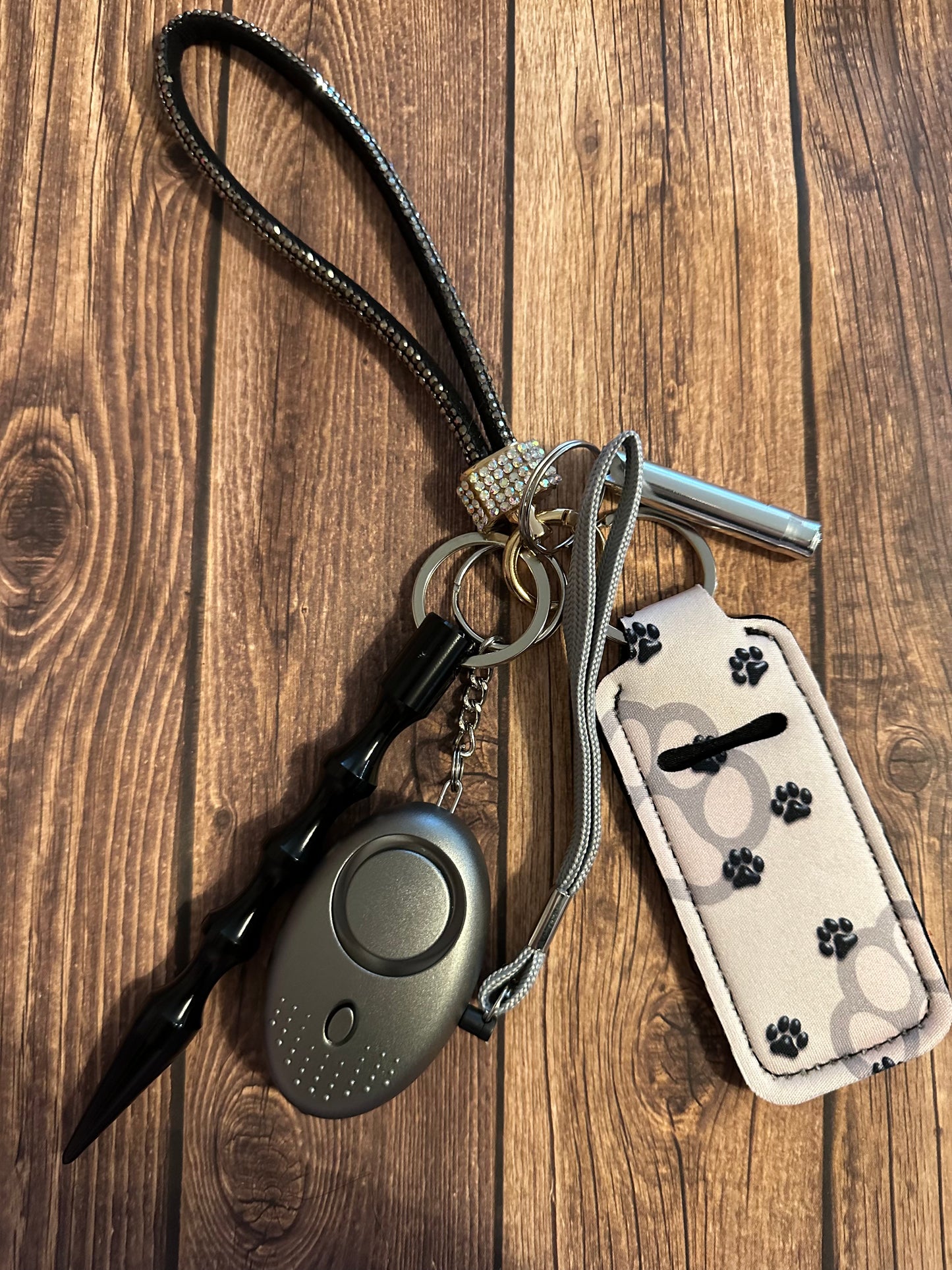 Basic safety keychain