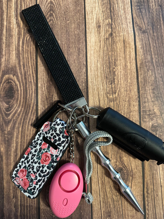 Fully loaded safety keychain