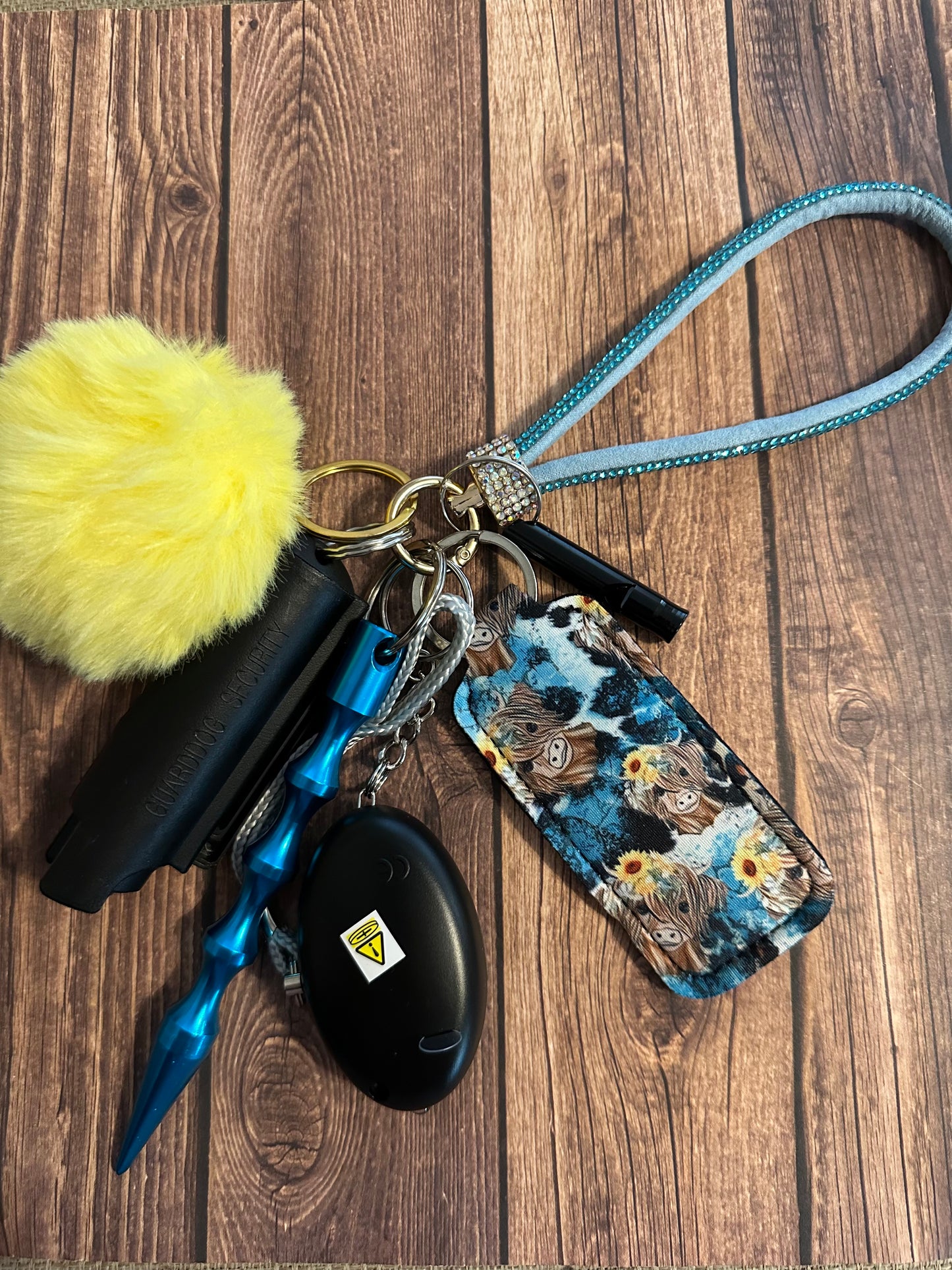 Fully loaded safety keychain