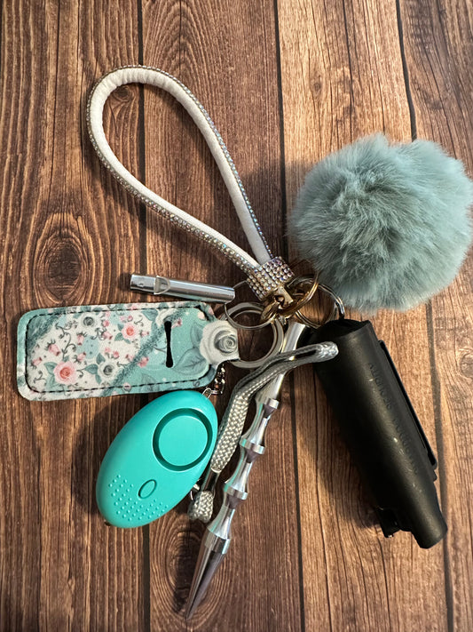 Fully loaded safety keychain