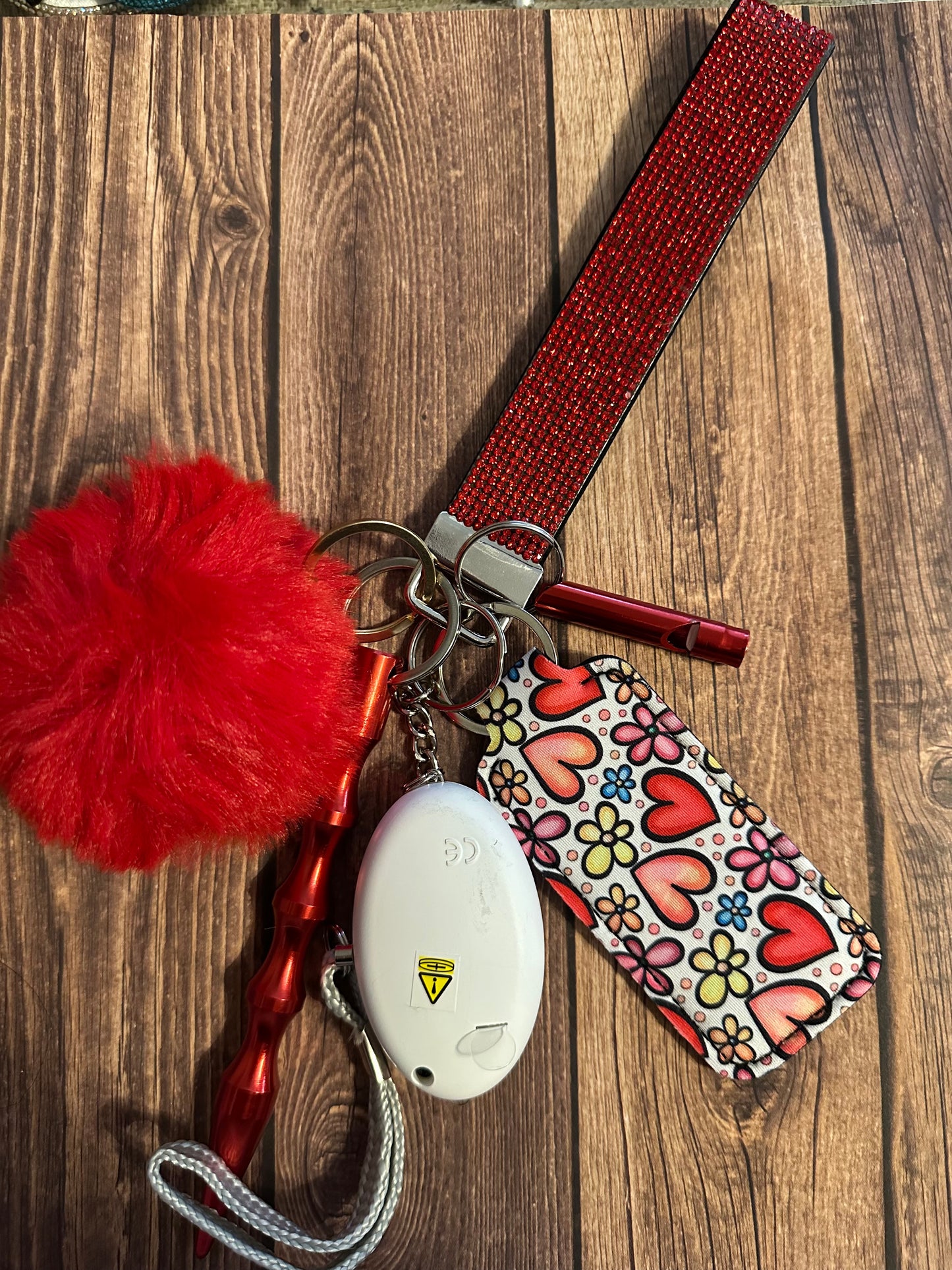 Basic safety keychain