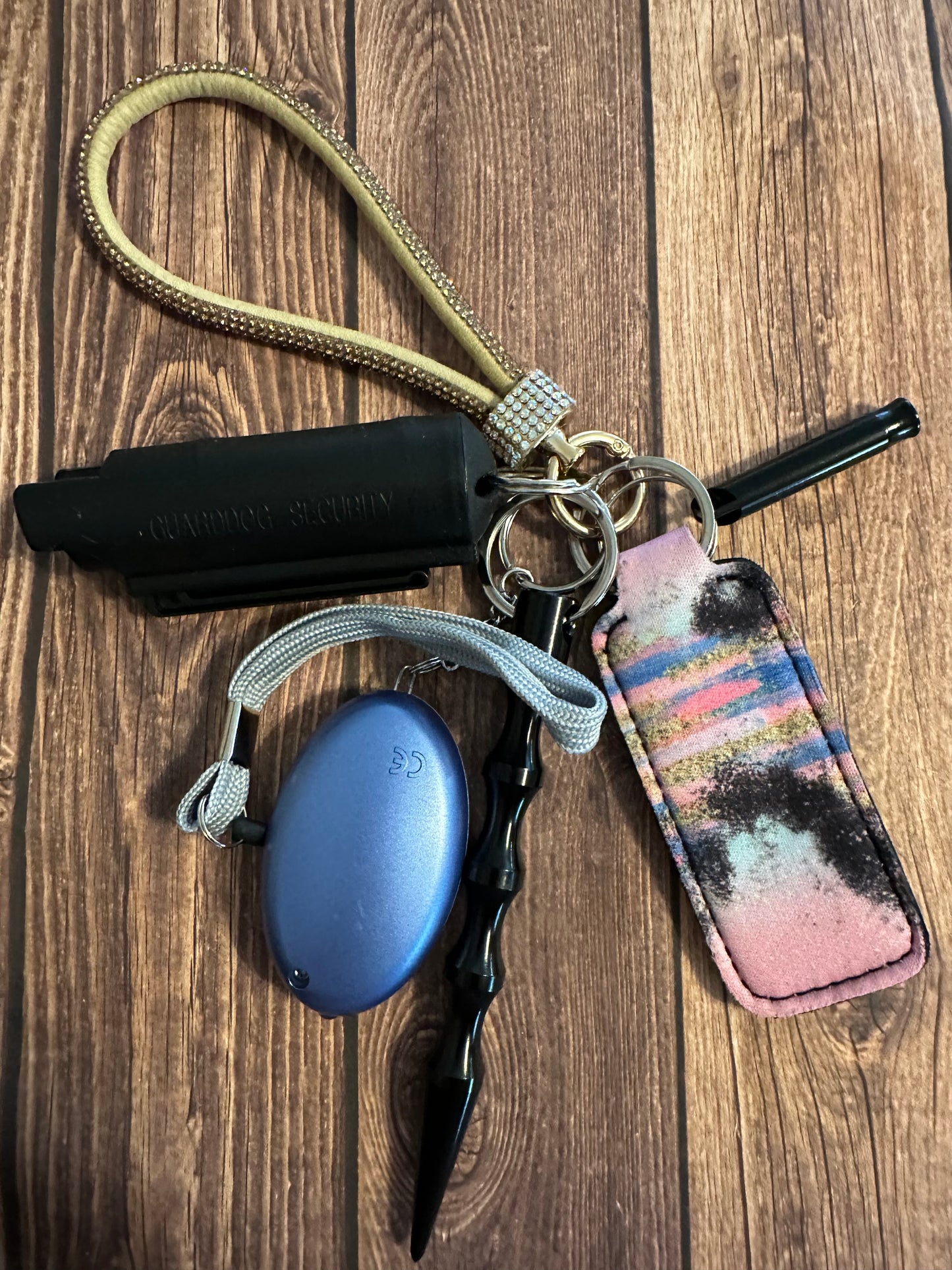 Fully loaded safety keychain