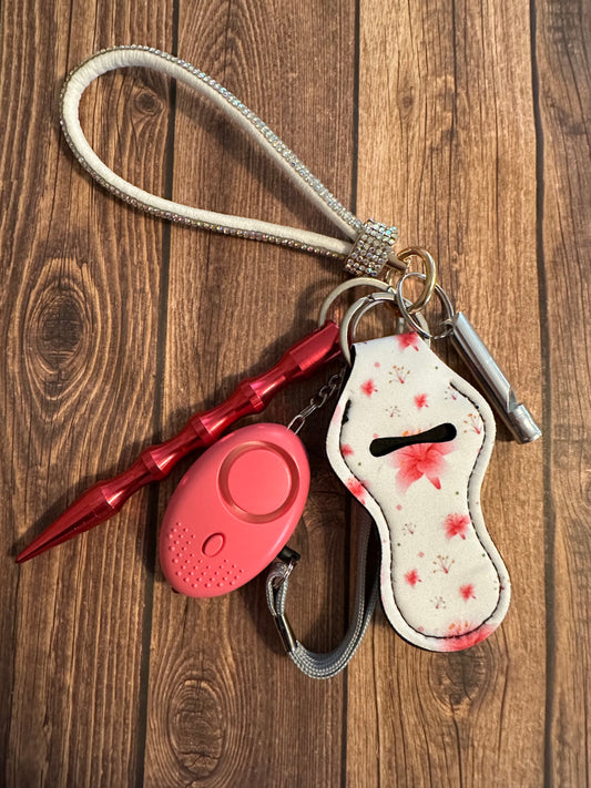 Basic safety keychain