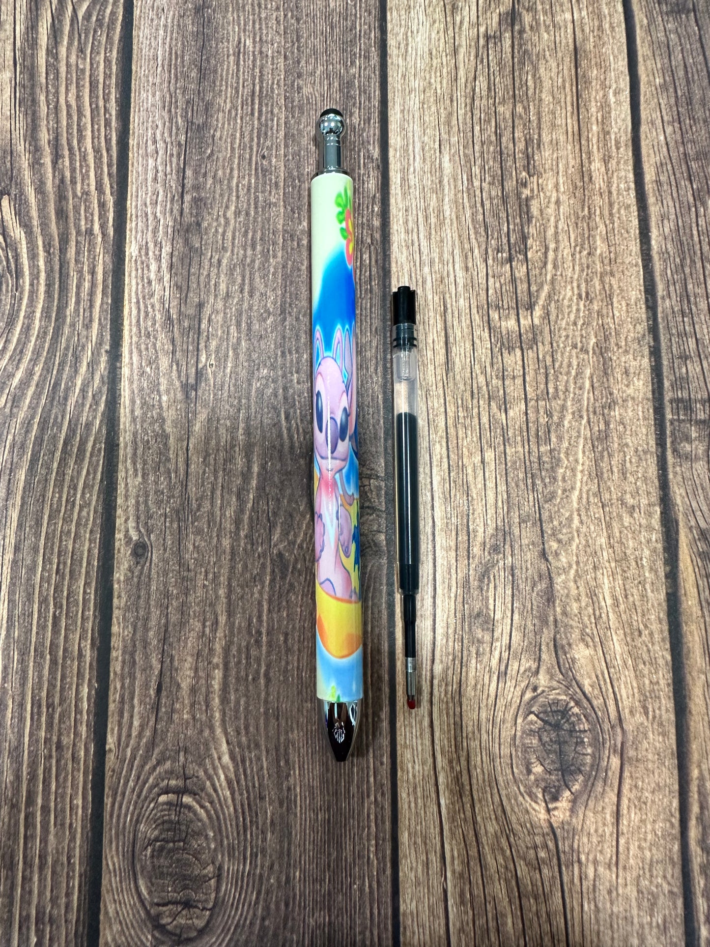 Flower stitch and girlfriend sublimation pen