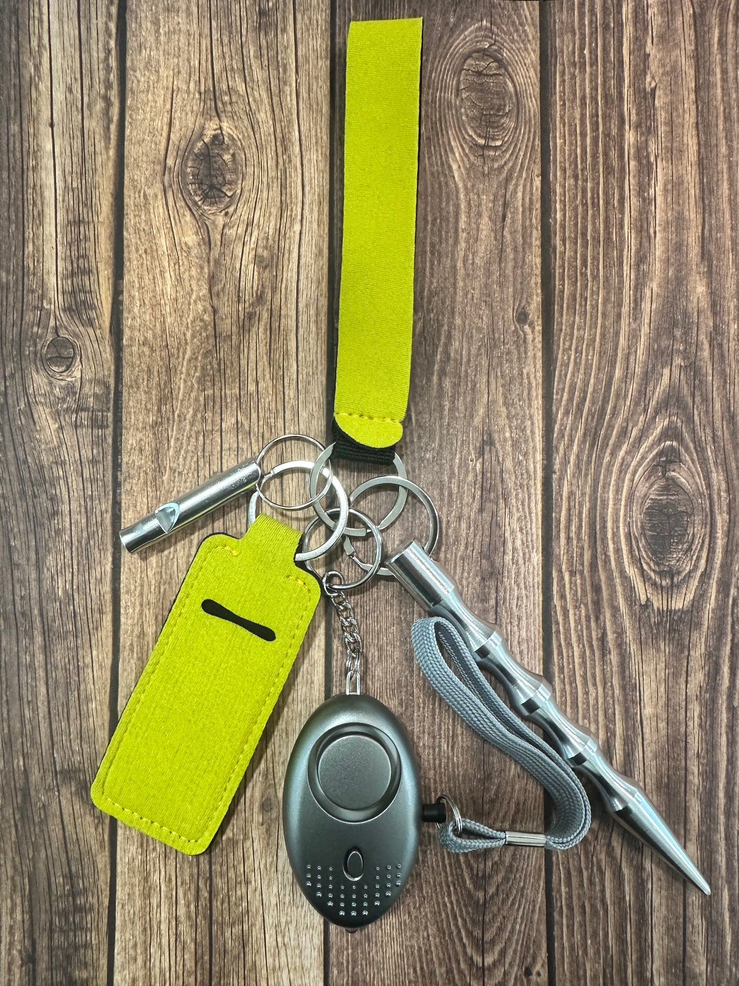 Basic safety keychain
