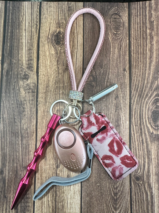 Basic safety keychain