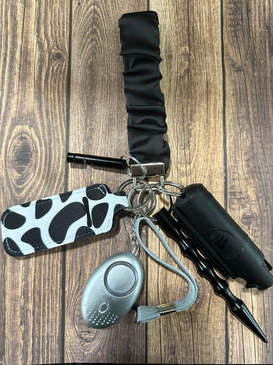 Fully loaded safety keychain