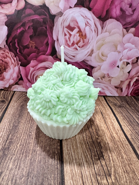 Fruit loops soy wax cupcake candle