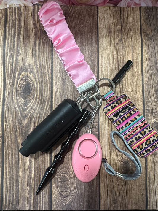 Fully loaded safety keychain