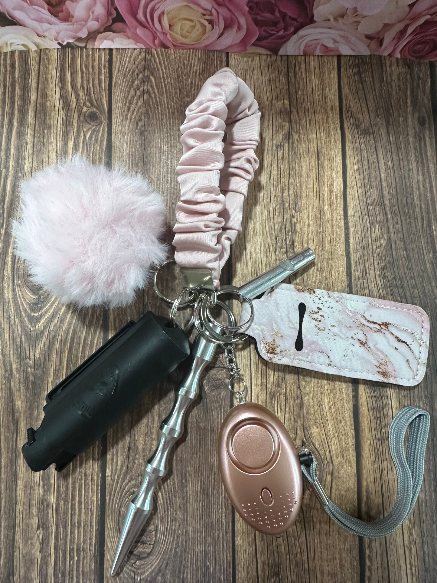 Fully loaded safety keychain