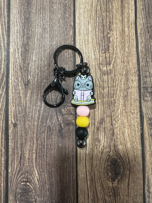 Beaded keychain