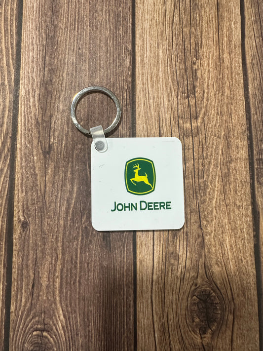 John Deere keychain