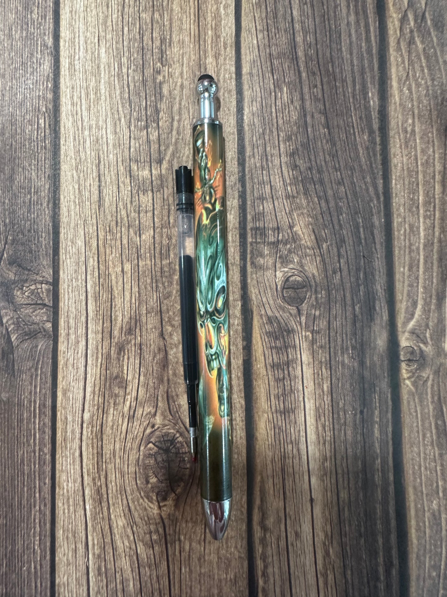 Skull sublimation pen