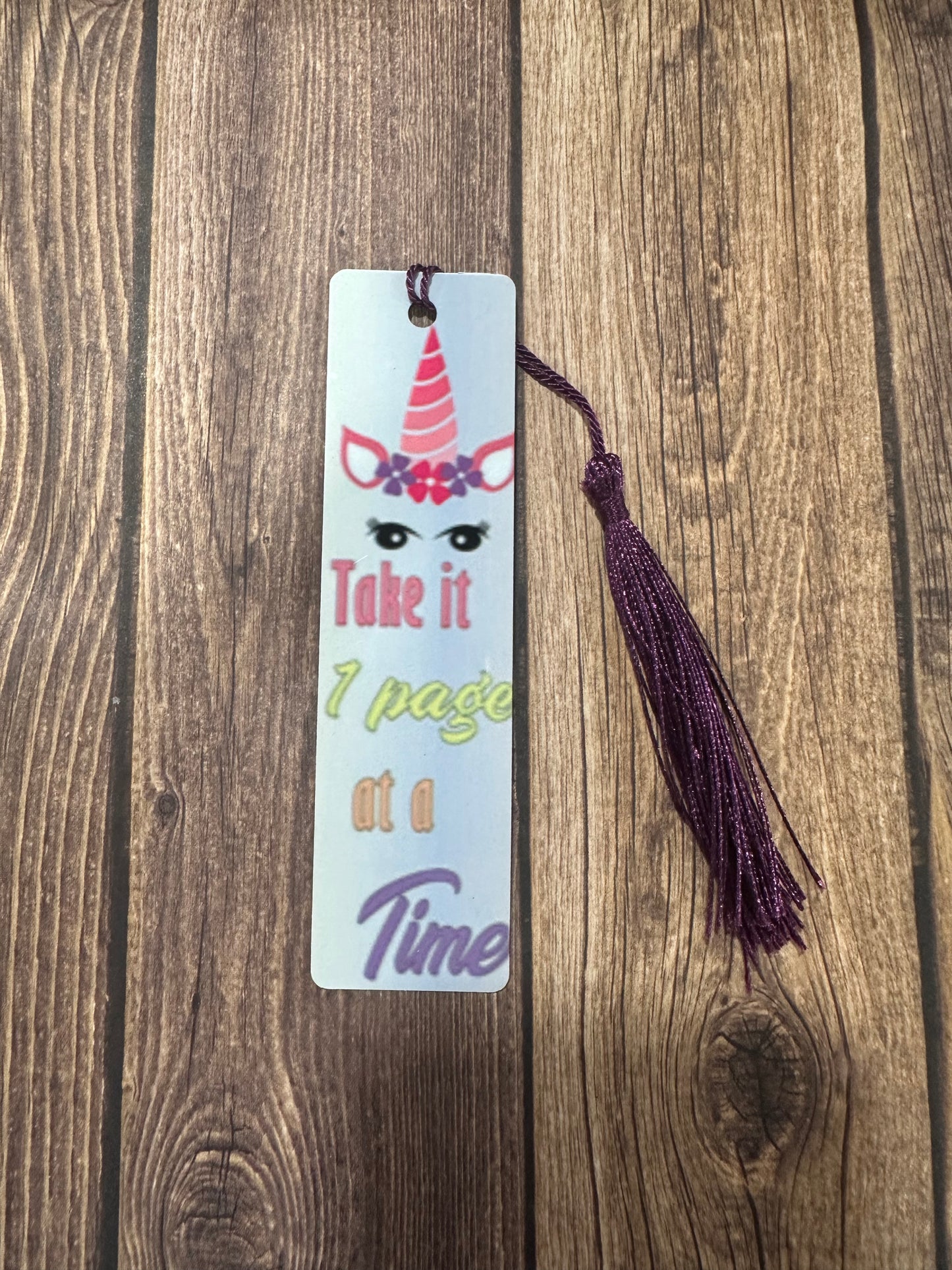 Sublimation bookmark