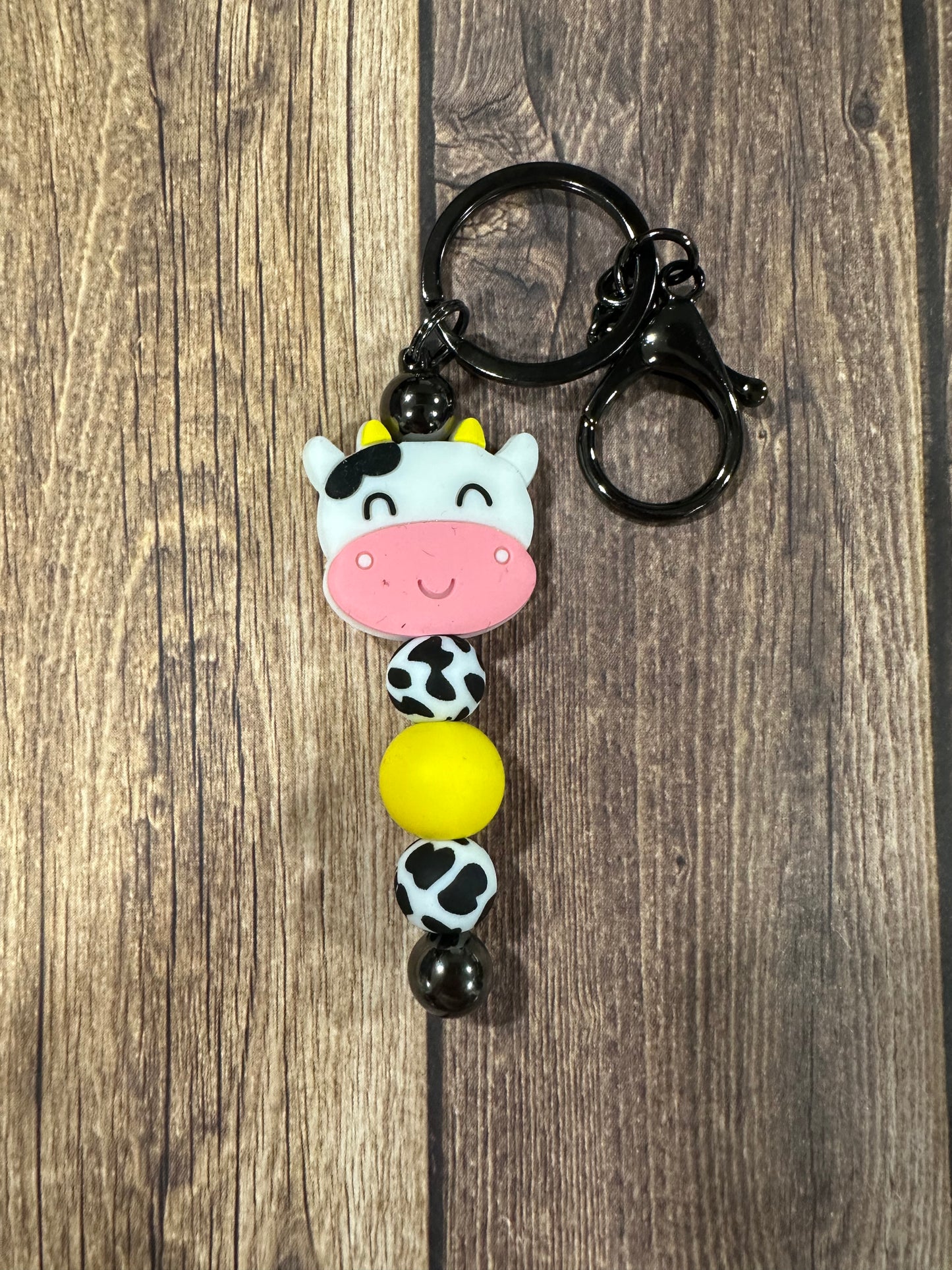 Beaded keychain