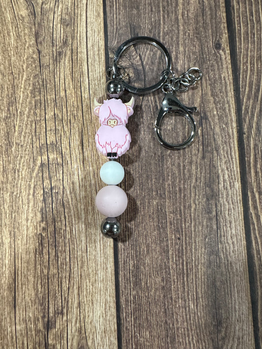 Beaded keychain