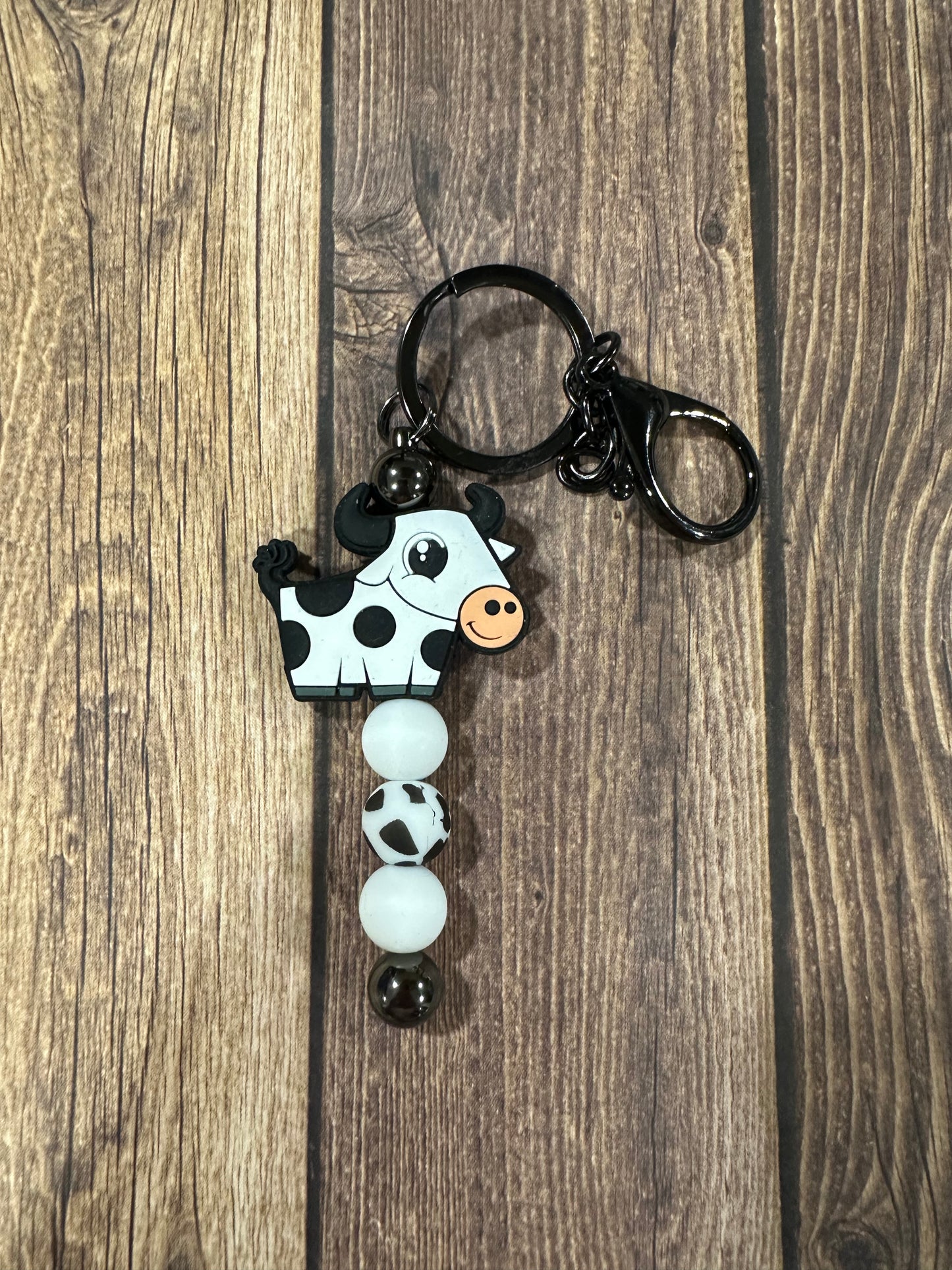 Beaded keychain