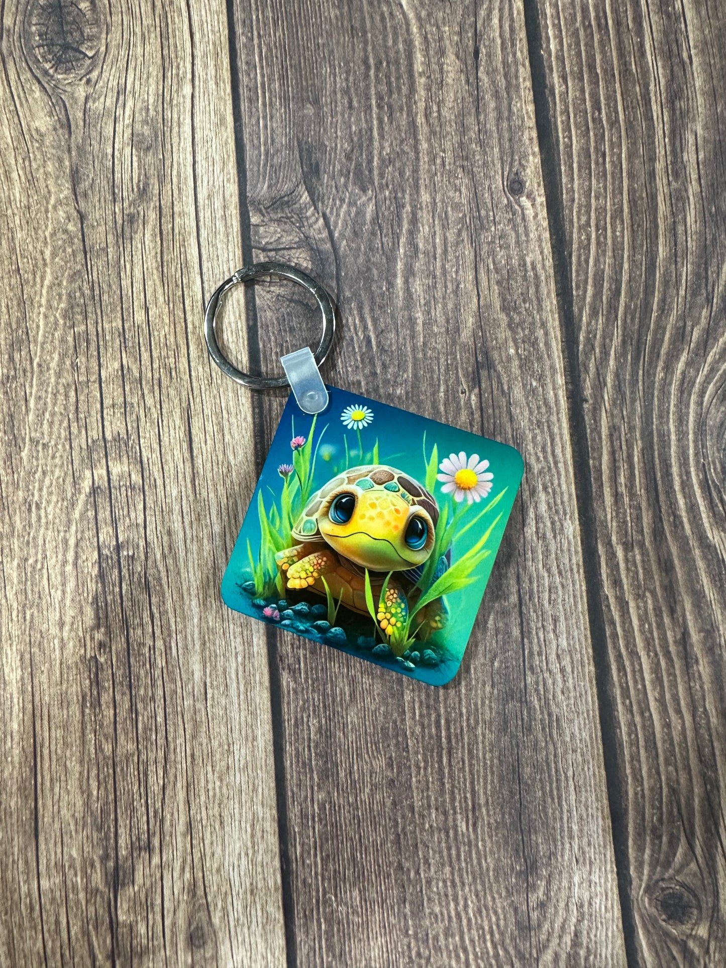 Turtle keychain