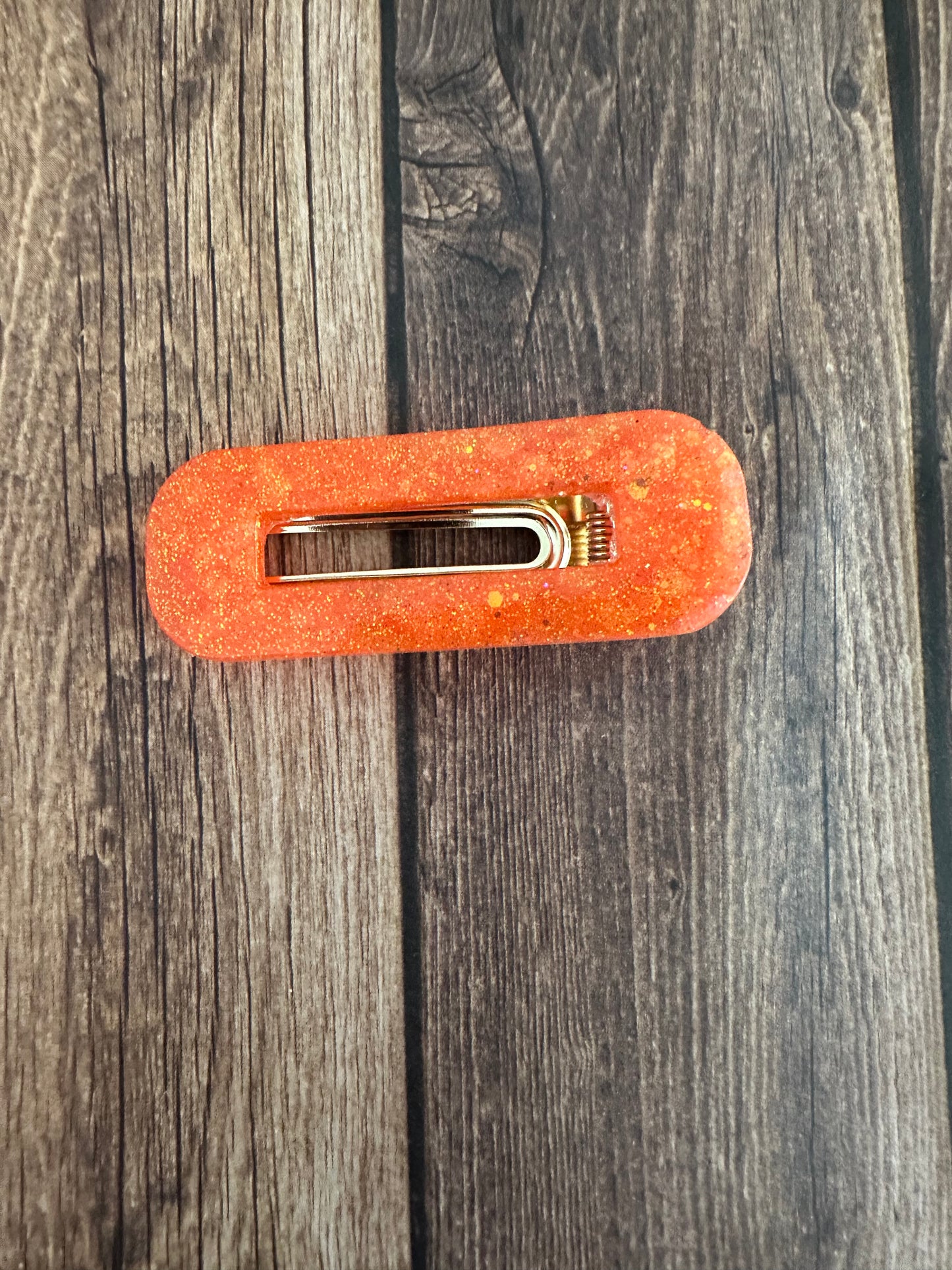 Rectangular hair clip