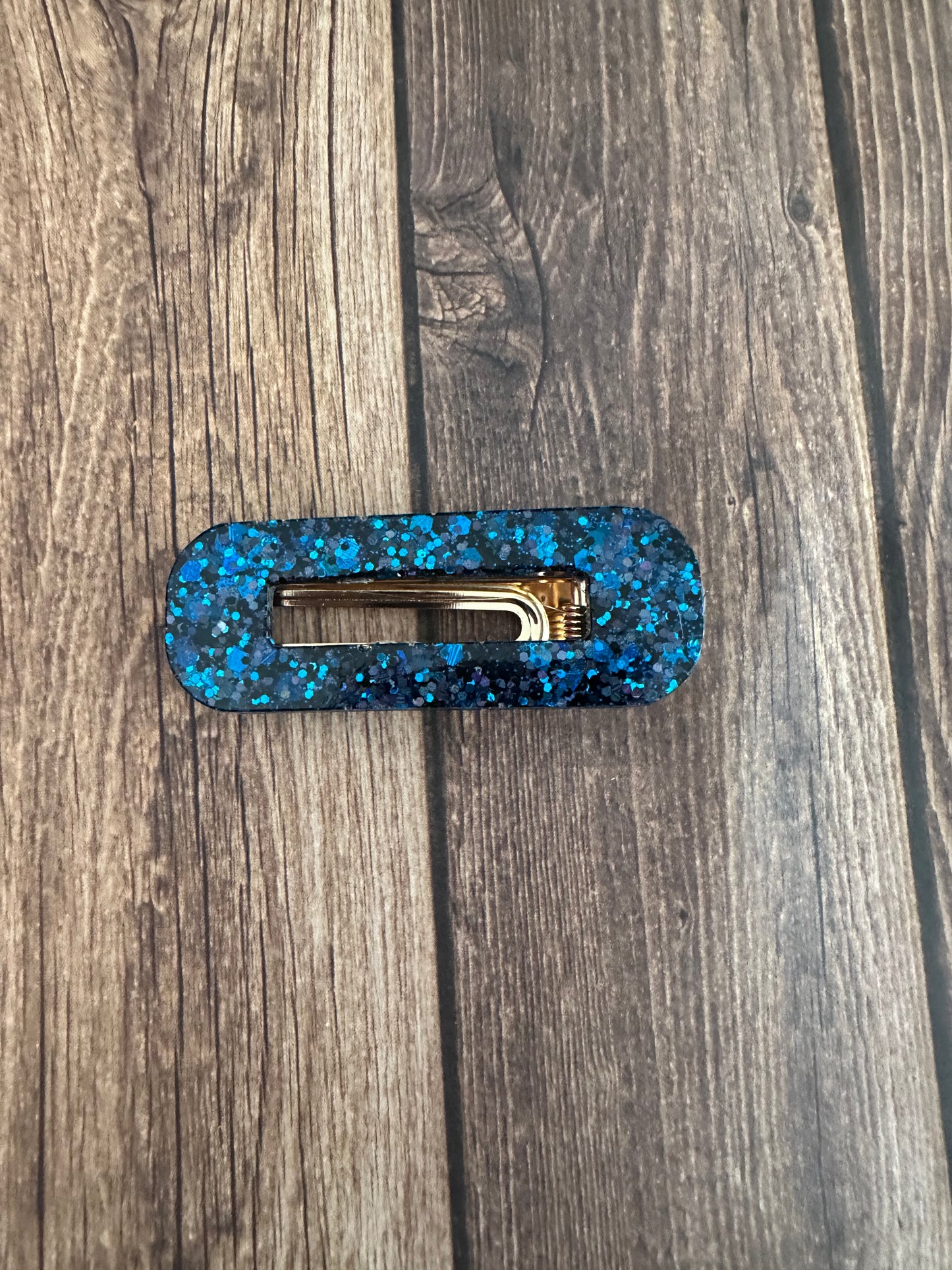 Rectangular hair clip