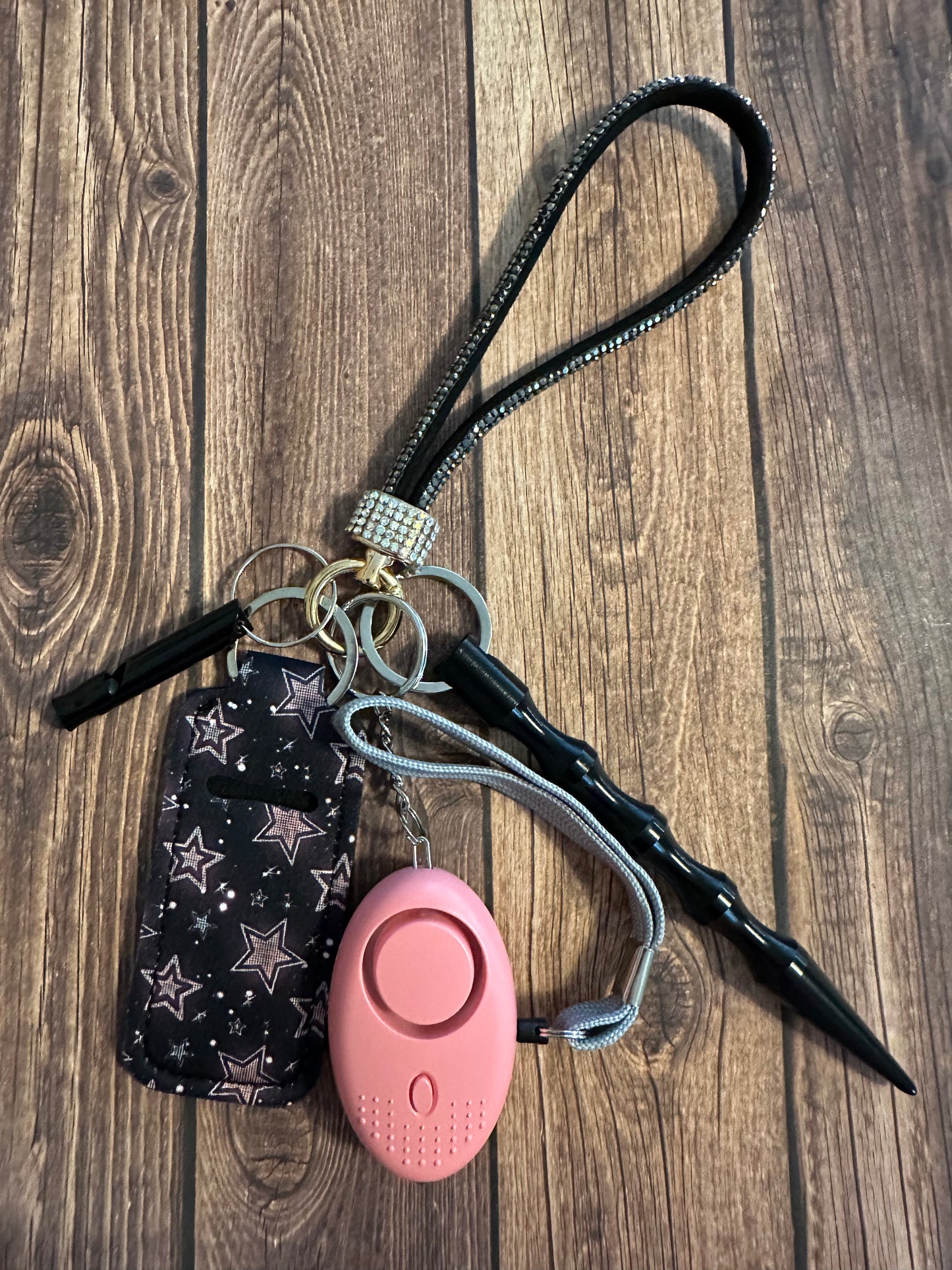 Basic safety keychain