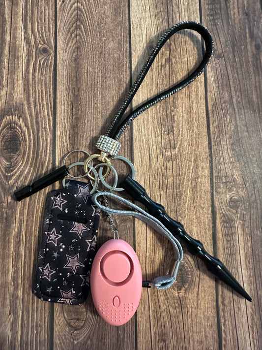 Basic safety keychain