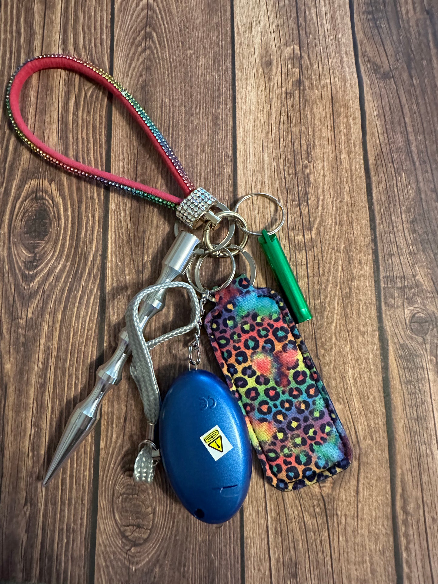 Basic safety keychain