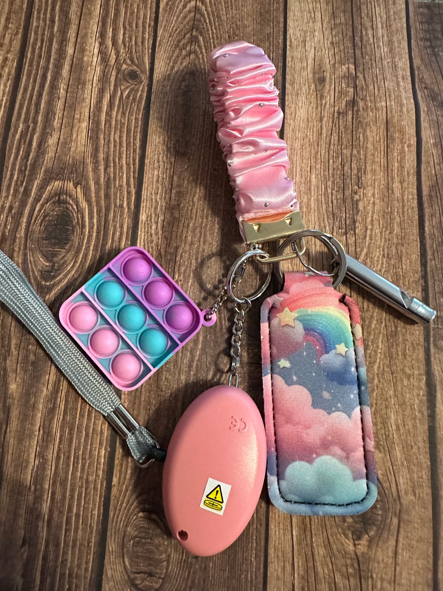 Little kids safety keychain