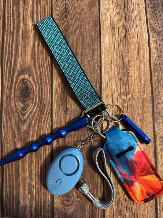 Basic safety keychain