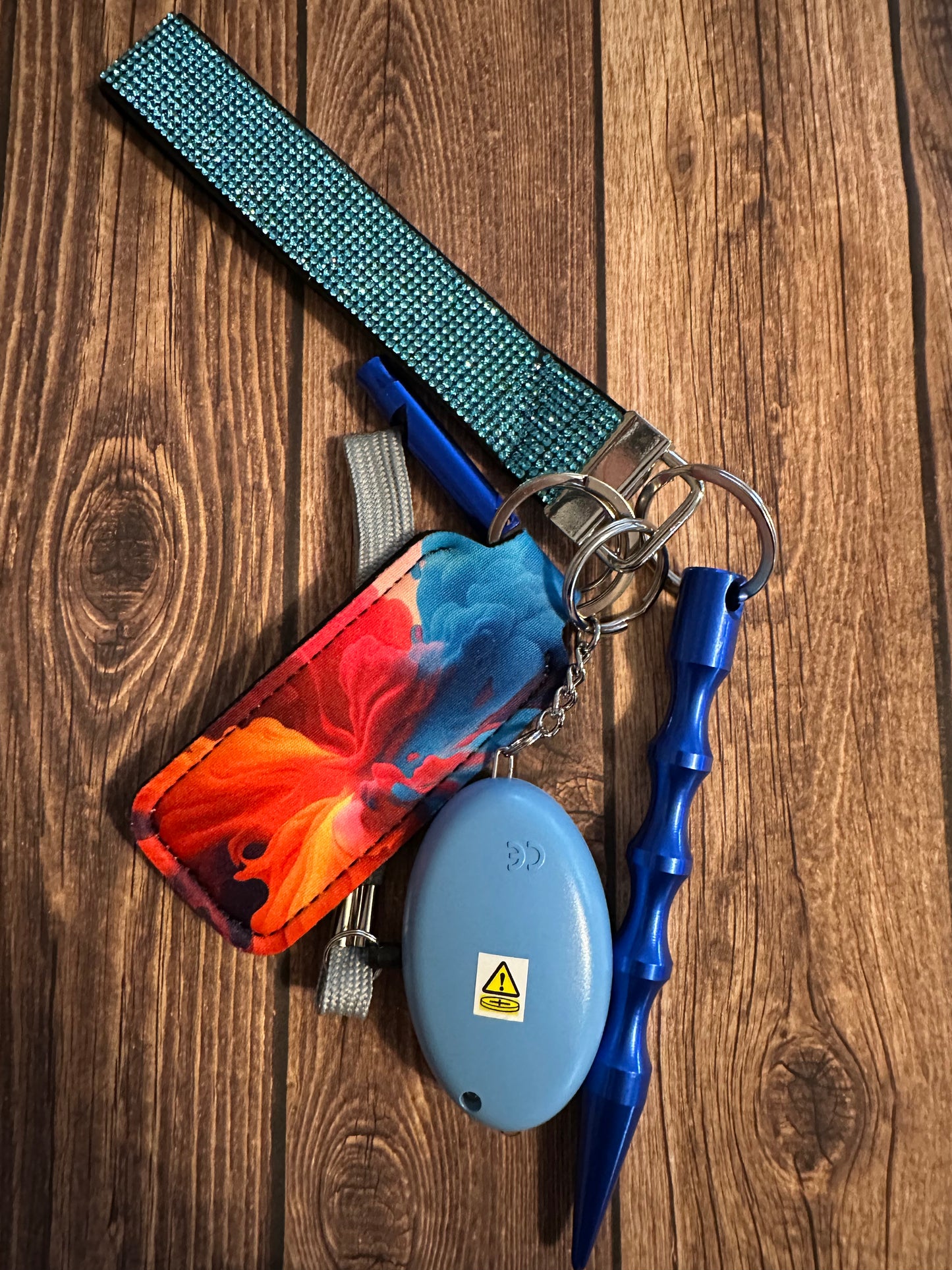 Basic safety keychain