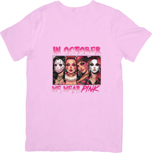 In October we wear pink horror