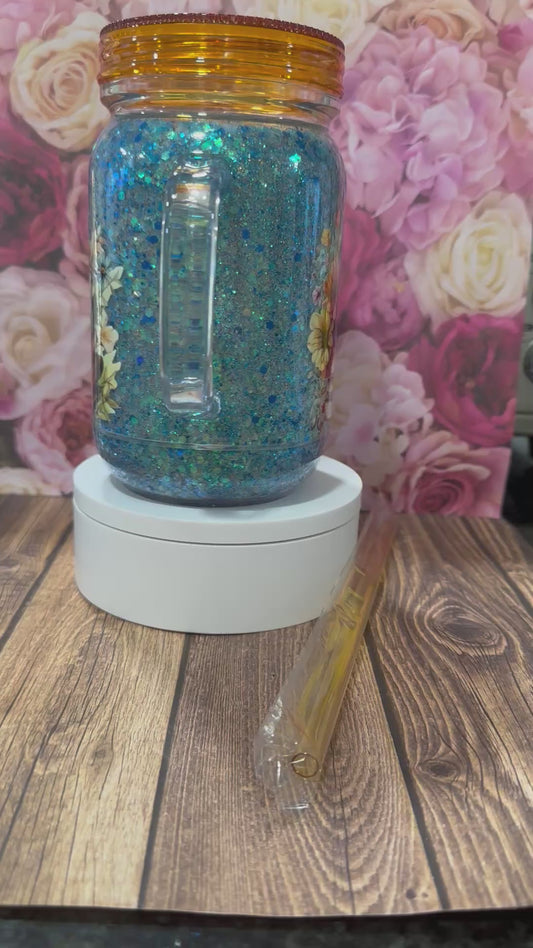 20 oz snow globe tumbler