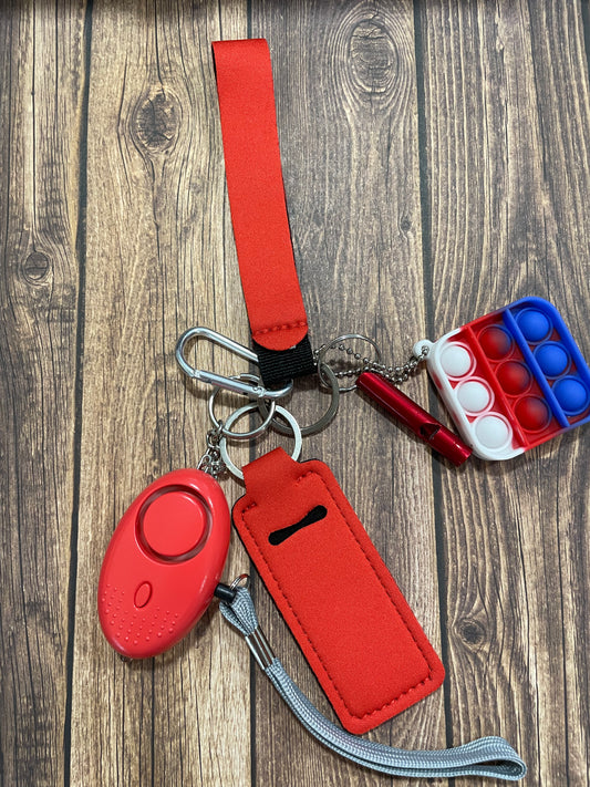 Little kids safety keychain