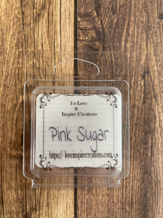 1 oz pink sugar soy wax melt