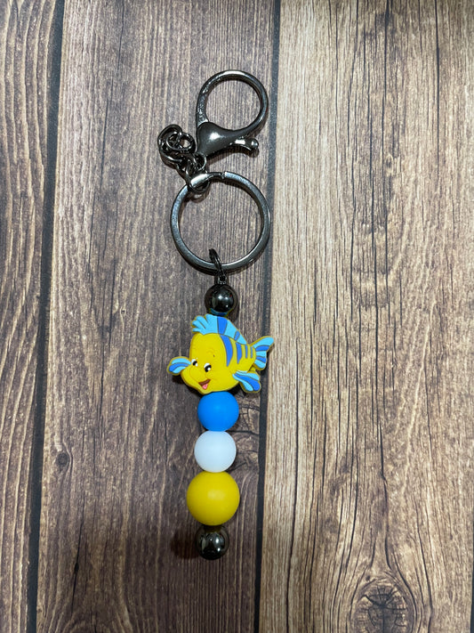 Beaded keychain