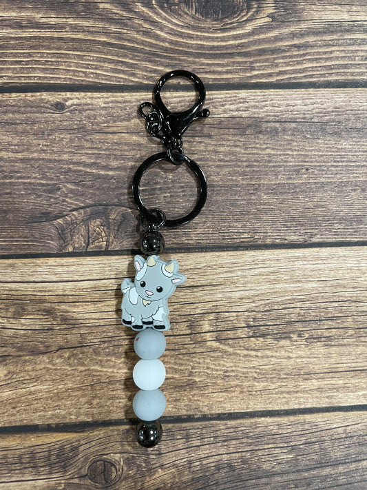 Beaded keychain
