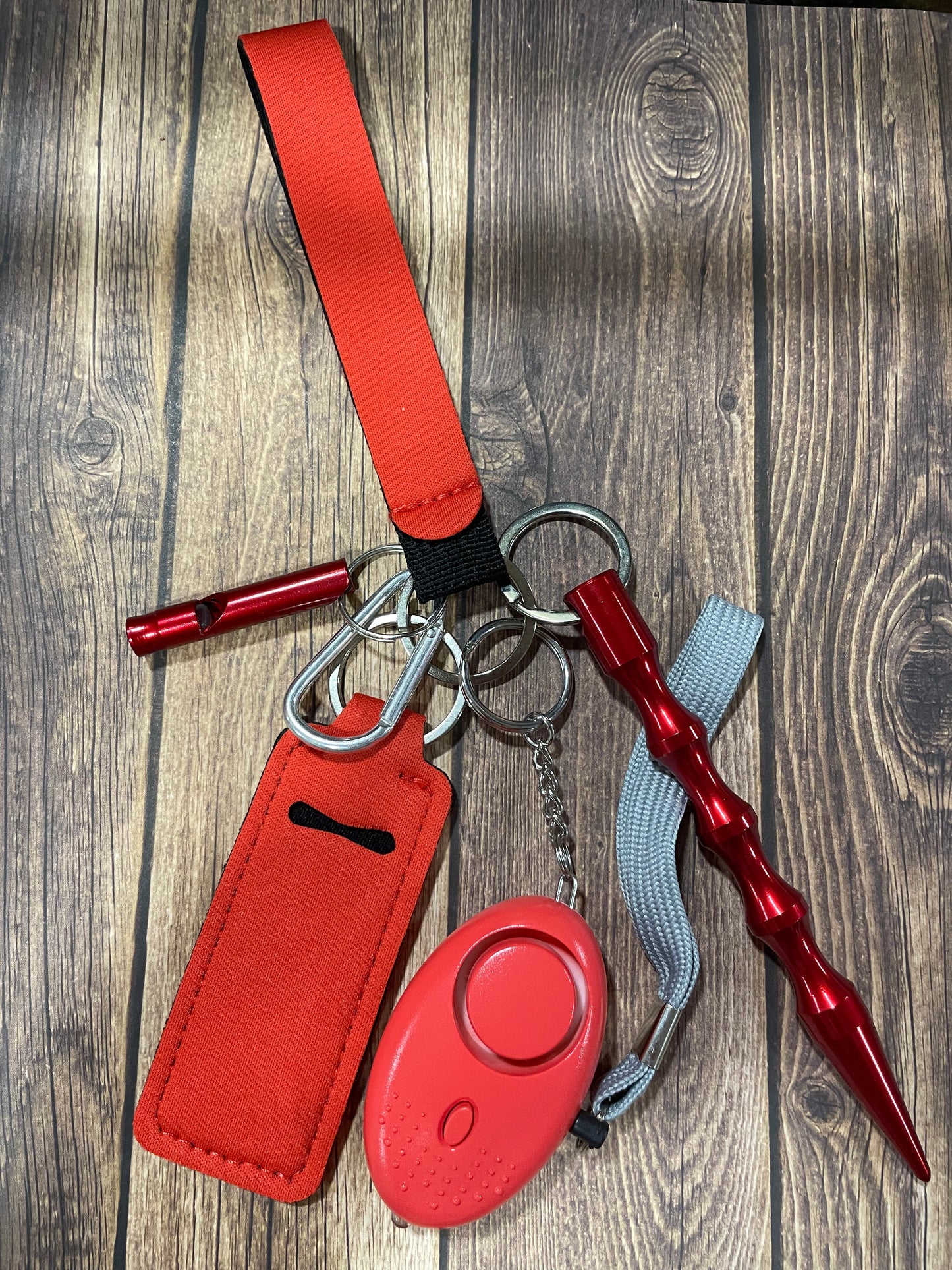 Basic safety keychain