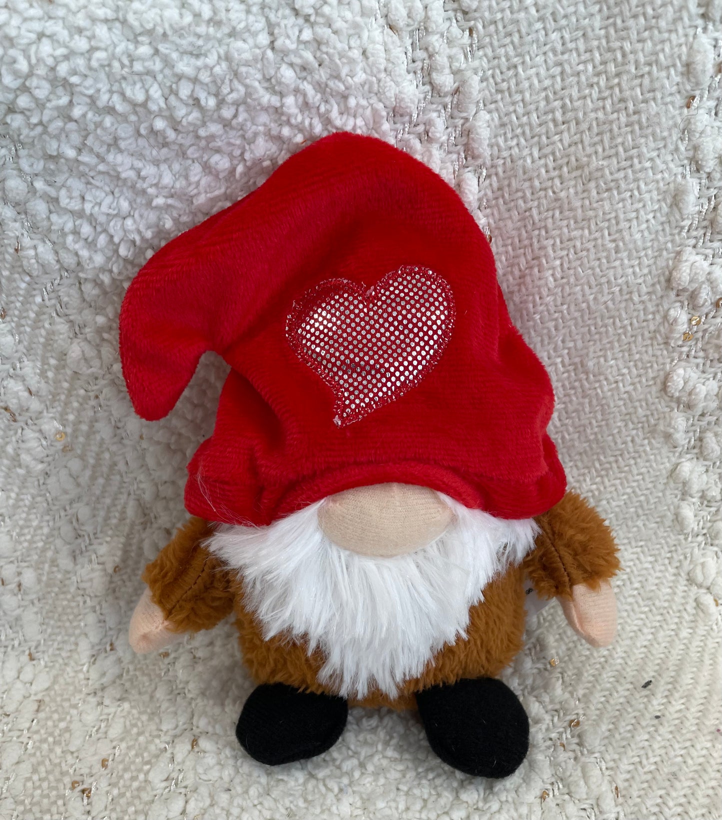 Red hat gnome plushie