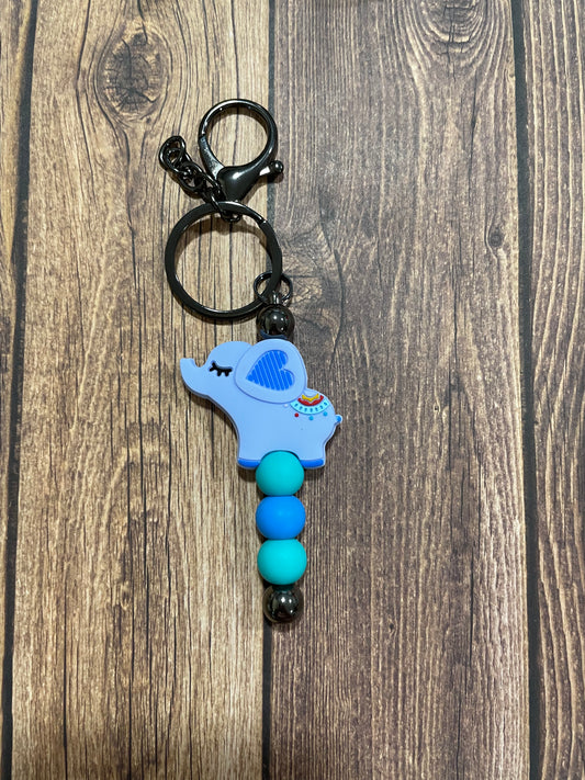 Beaded keychain