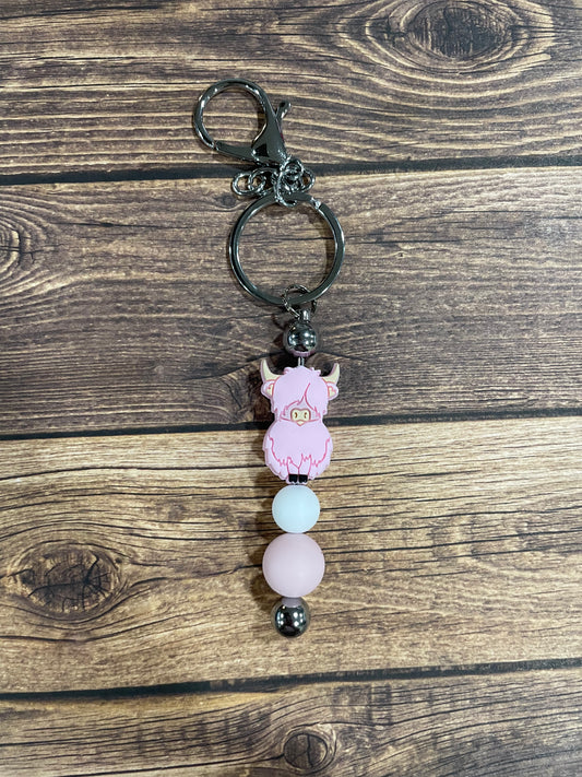 Beaded keychain
